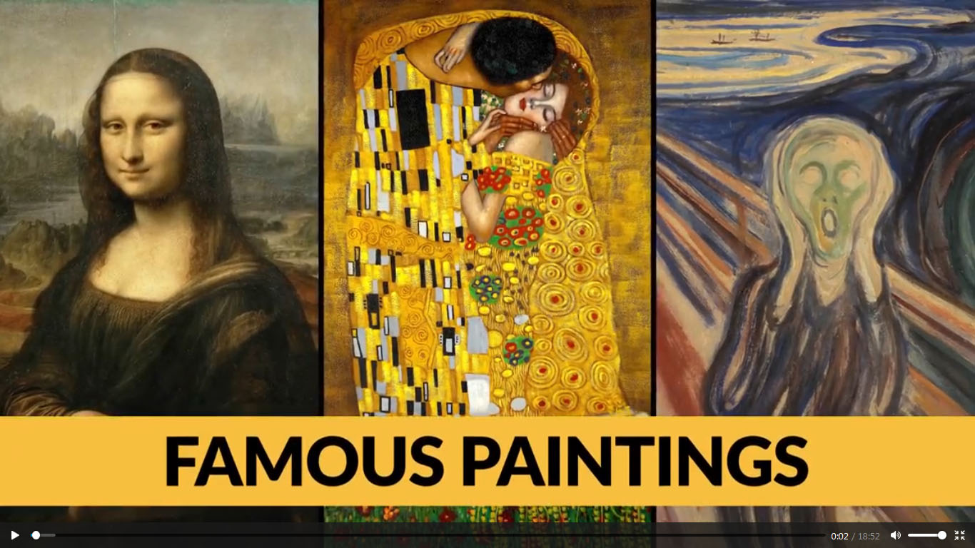 صد نقاشی معروف جهان در طول تاریخ